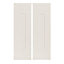 IT Kitchens Stonefield Ivory Classic Tall corner Cabinet door (W)250mm (H)895mm (T)20mm, Set of 2