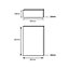 IT Kitchens Stonefield Matt ivory Drawerline door & drawer front, (W)300mm (H)715mm (T)20mm