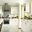 IT Kitchens Stonefield Matt ivory Drawerline door & drawer front, (W)400mm (H)715mm (T)20mm