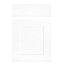IT Kitchens Stonefield Matt white Drawerline door & drawer front, (W)500mm (H)715mm (T)20mm