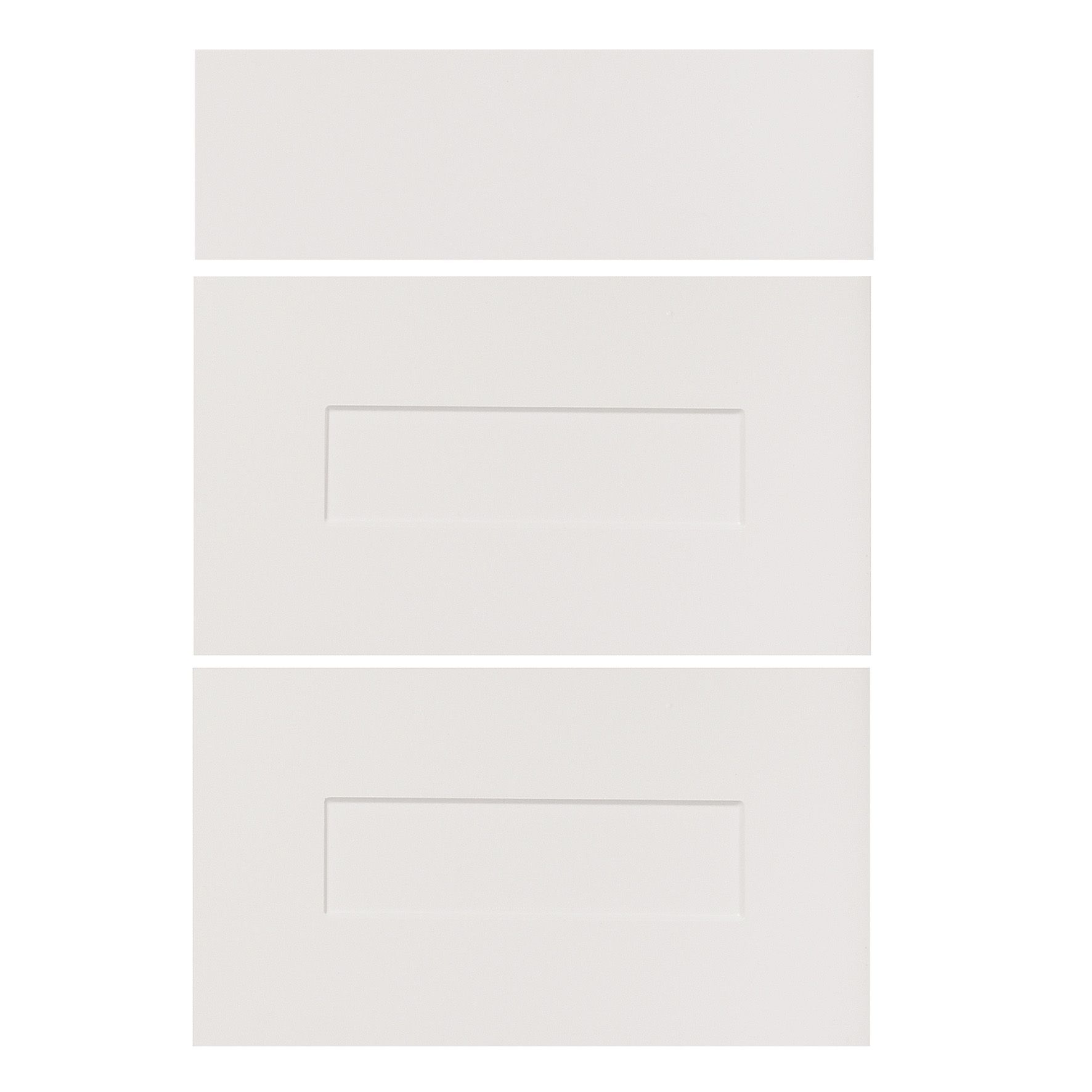 IT Kitchens Stonefield Stone Classic Drawer front (W)600mm, Set of 3 ...