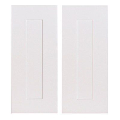 IT Kitchens Stonefield Stone Classic Tall corner Cabinet door (W)250mm (H)895mm (T)20mm, Set of 2