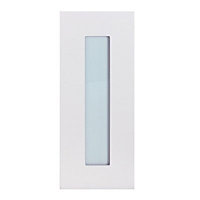 IT Kitchens Stonefield Stone Classic Tall glazed Cabinet door (W)300mm (H)895mm (T)20mm