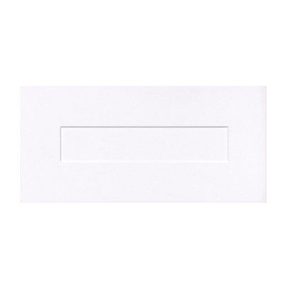 IT Kitchens Stonefield White Classic Style Cabinet door (W)600mm (H)277mm (T)20mm