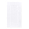 IT Kitchens Stonefield White Classic Style Tall Cabinet door (W)400mm