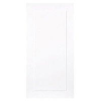 IT Kitchens Stonefield White Classic Style Tall Cabinet door (W)600mm