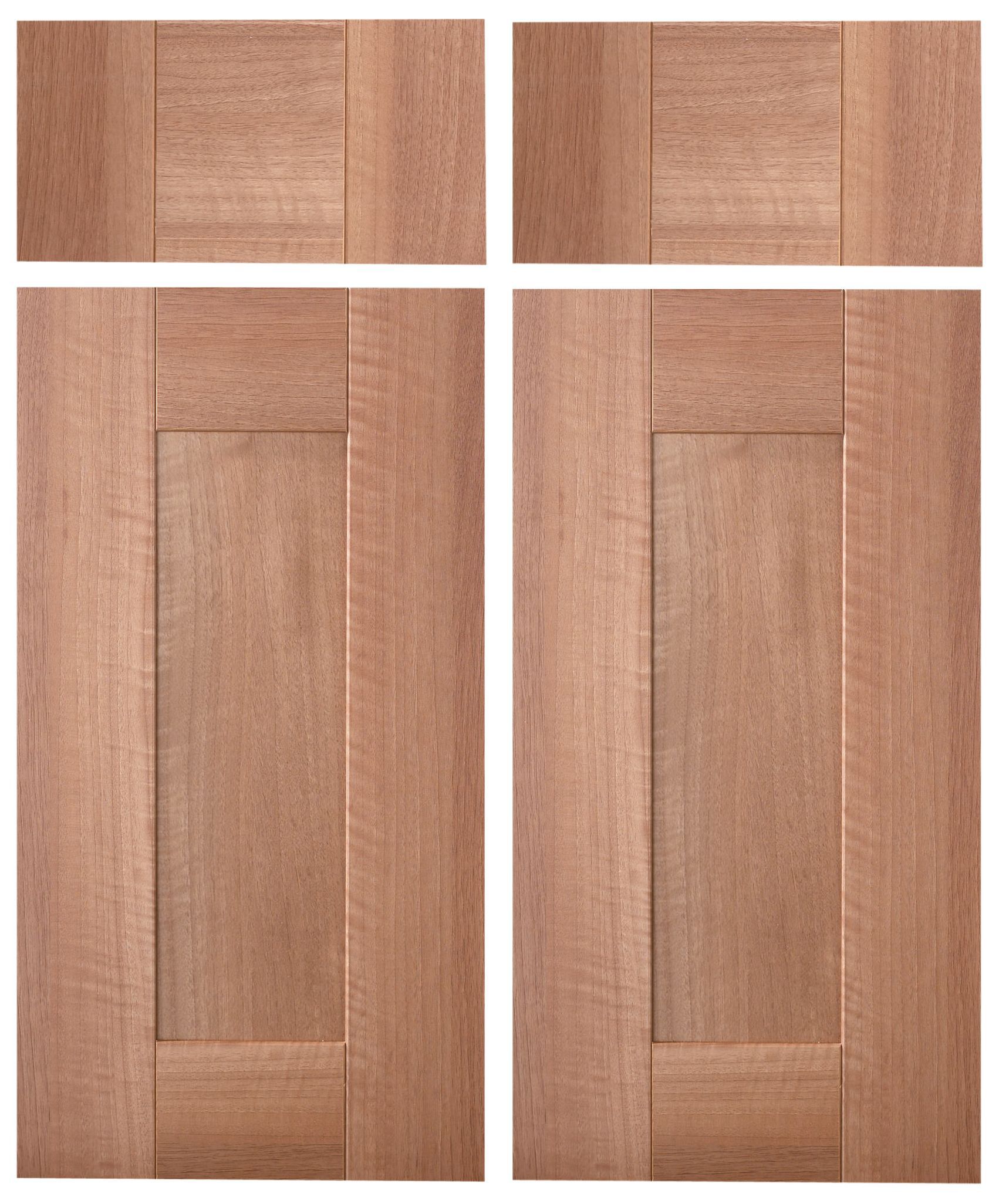 IT Kitchens Walnut Style Shaker Cabinet door | DIY at B&Q