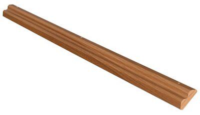 IT Kitchens Walnut Style Shaker Walnut effect Post, (W)32mm (L)715mm
