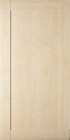 IT Kitchens Westleigh Contemporary Maple Effect Shaker Cabinet door (W)600mm (H)1197mm (T)18mm