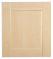 IT Kitchens Westleigh Contemporary Maple Effect Shaker Standard Cabinet door (W)500mm (H)715mm (T)18mm
