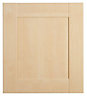 IT Kitchens Westleigh Contemporary Maple Effect Shaker Standard Cabinet door (W)500mm (H)715mm (T)18mm