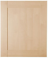 IT Kitchens Westleigh Contemporary Maple Effect Shaker Standard Cabinet door (W)600mm (H)715mm (T)18mm