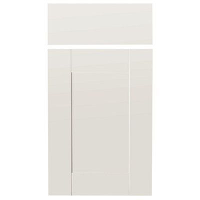 IT Kitchens Westleigh Ivory Drawerline door & drawer front, (W)400mm (H)715mm (T)18mm