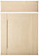 IT Kitchens Westleigh Maple effect Drawerline door & drawer front, (W)500mm (H)715mm (T)18mm