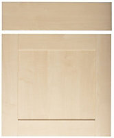 IT Kitchens Westleigh Maple effect Drawerline door & drawer front, (W)600mm (H)715mm (T)18mm