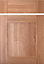 IT Kitchens Westleigh Matt walnut effect Drawerline door & drawer front, (W)500mm (H)715mm (T)18mm