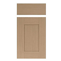 IT Kitchens Westleigh Oak effect Drawerline door & drawer front, (W)400mm (H)715mm (T)18mm