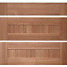 IT Kitchens Westleigh Walnut Effect Shaker Drawer front, Set of 3