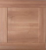 IT Kitchens Westleigh Walnut Effect Shaker Oven housing Cabinet door (W)600mm (H)557mm (T)18mm