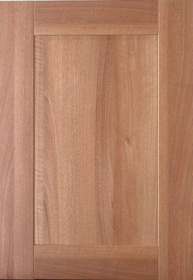 It Kitchens Westleigh Walnut Effect Shaker Standard Cabinet Door W 500mm Diy At B Q