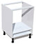 IT Kitchens White Oven housing Base cabinet (W)600mm