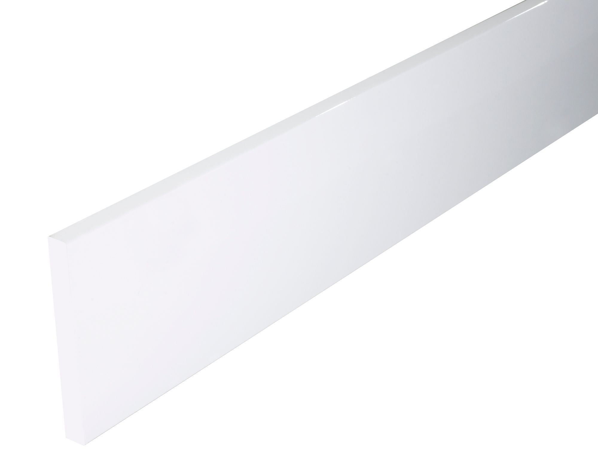 IT Kitchens White Straight Plinth, (L)2440mm DIY at B&Q