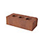 ITWB Rough Red Rustic Facing brick (L)215mm (W)102.5mm (H)65mm