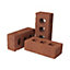 ITWB Rough Red Rustic Facing brick (L)215mm (W)102.5mm (H)65mm