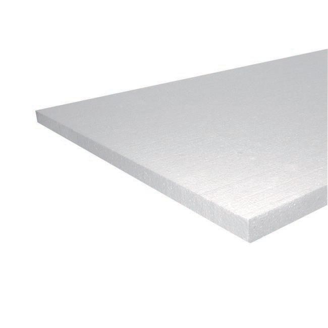 4” X 4' X 8' SQUARE EDGE BLUE STYROFOAM BOARD - Insulation