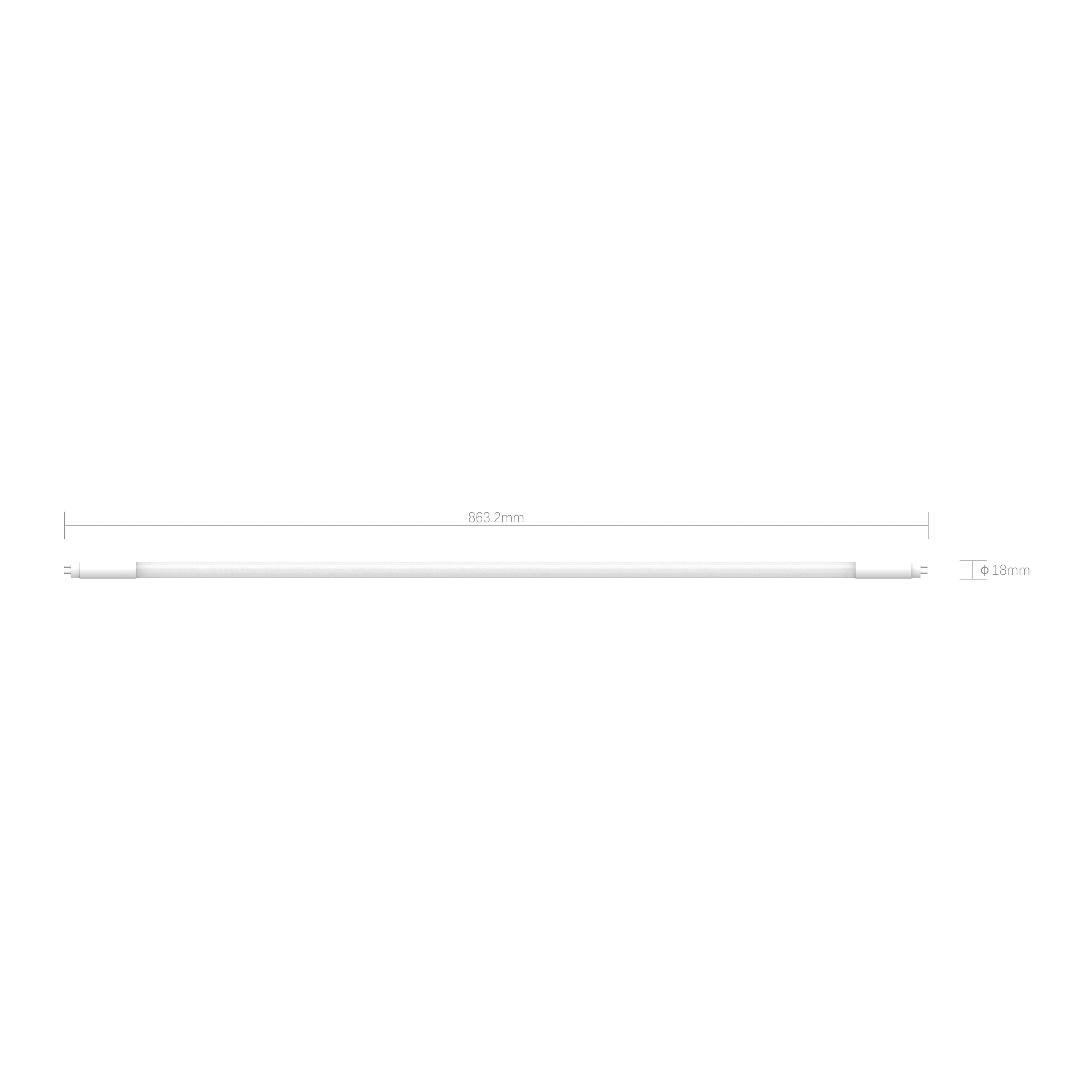 Jacobsen G5 4000K 1500lm T5 Neutral white LED Light bulb (L)863.2mm