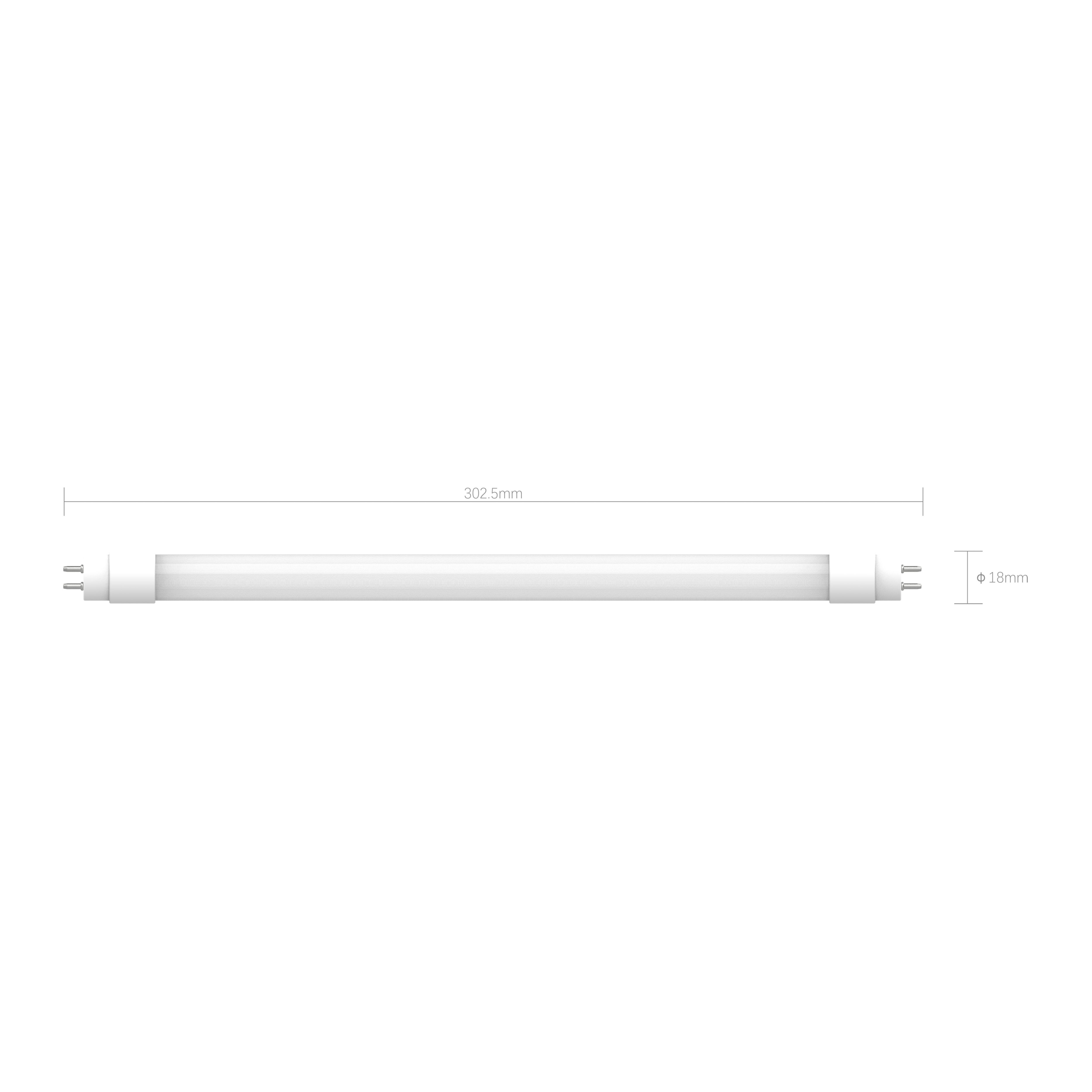 Jacobsen G5 4000K 650lm T5 Neutral white LED Light bulb (L)302.5mm