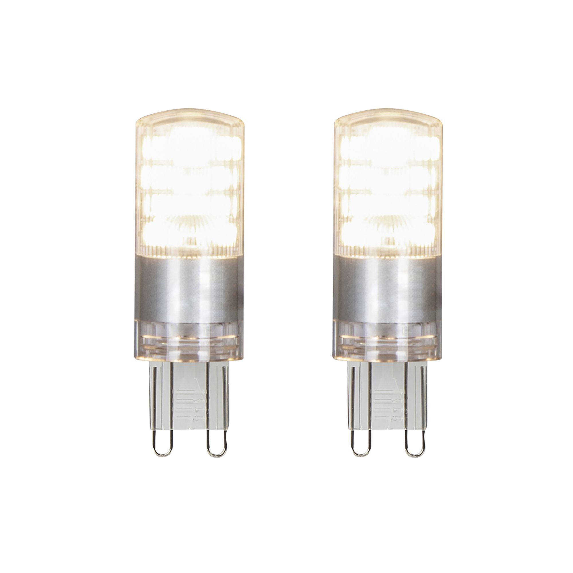 Jacobsen G9 2.6W Warm white LED Light bulb, Pack of 2