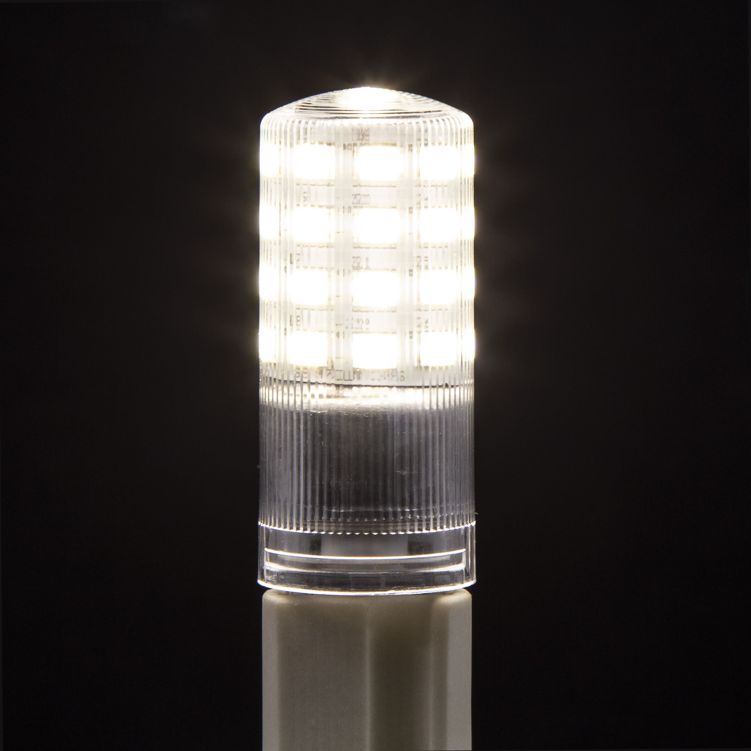 Jacobsen G9 4W 470lm 300° Clear Capsule Neutral white LED Dimmable LED Light bulb, Pack of 2