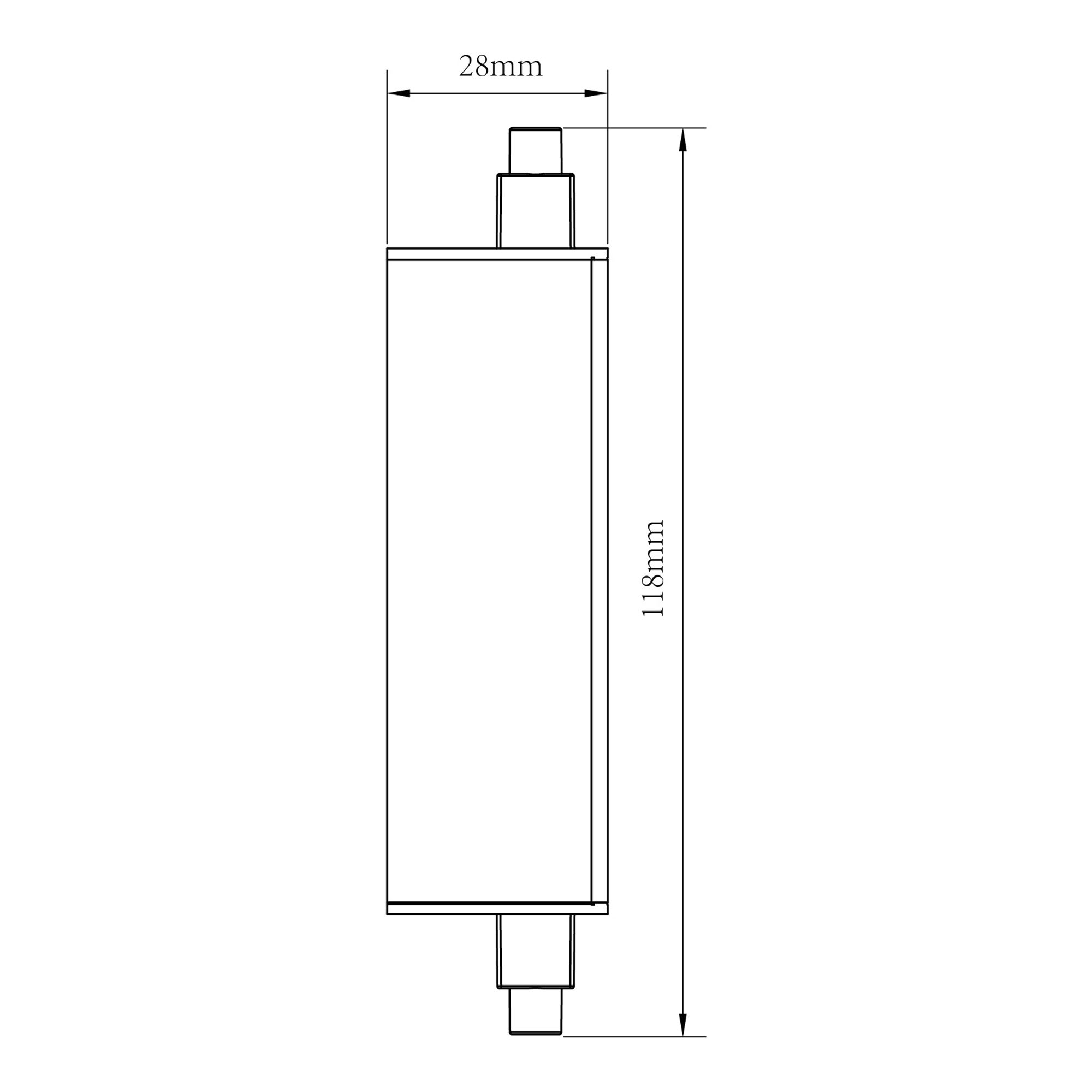 Jacobsen R7s 19W 2452lm 300° Clear Linear Neutral white LED Dimmable Light bulb