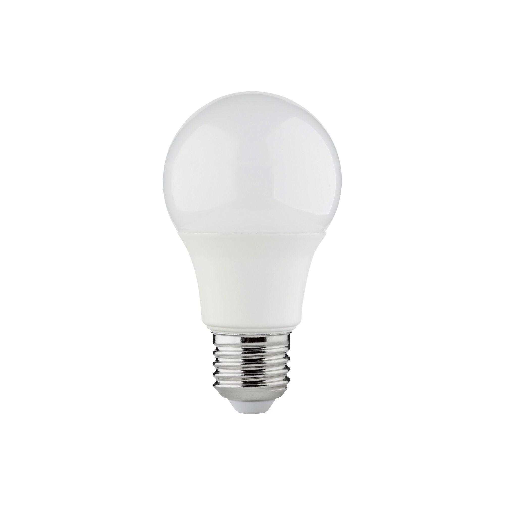 Jacobsen SMD E27 7W 806lm 180° Matt GLS Warm white LED Light bulb, Pack ...