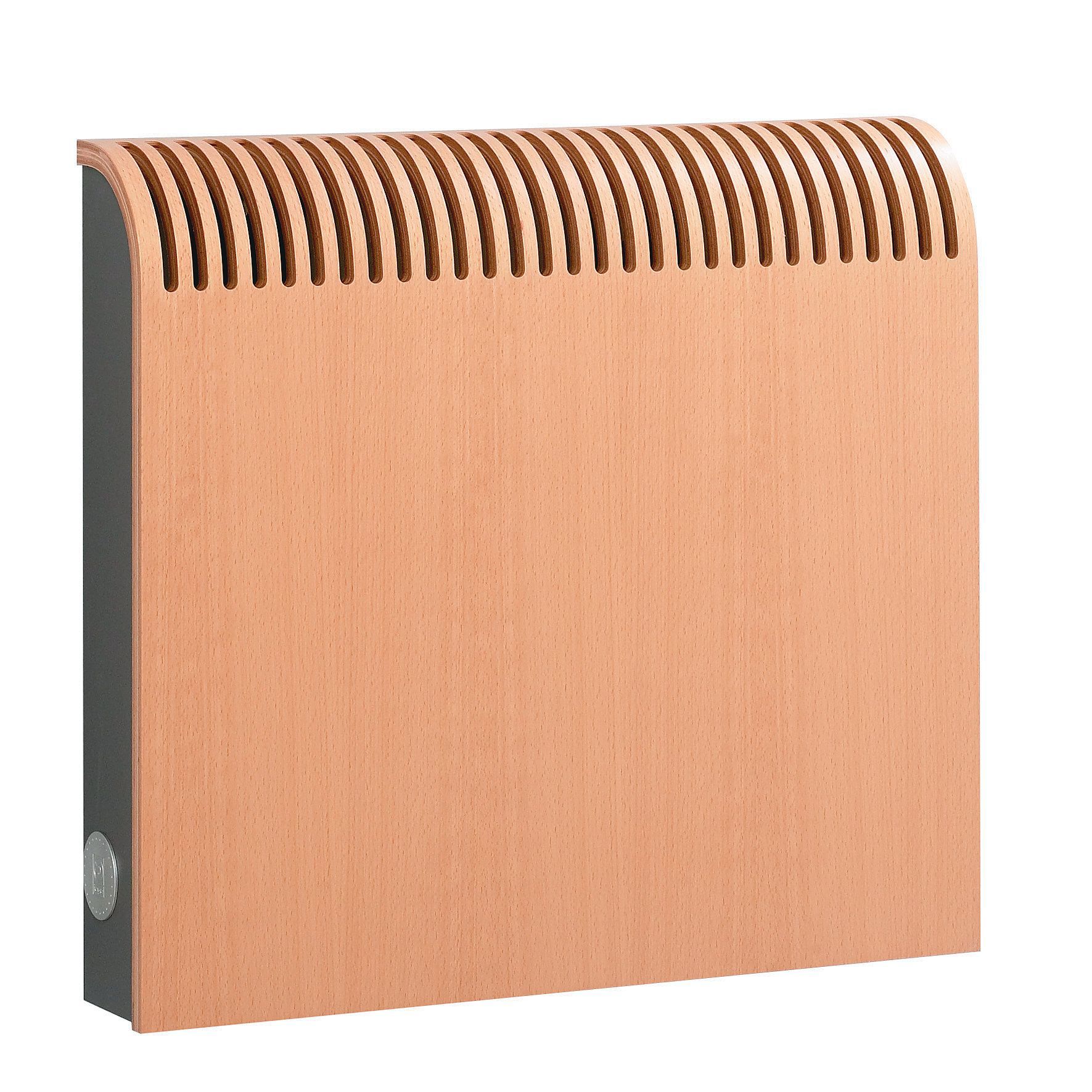 Jaga Knockonwood Beech effect Horizontal Designer Radiator, (W)600mm x (H)550mm