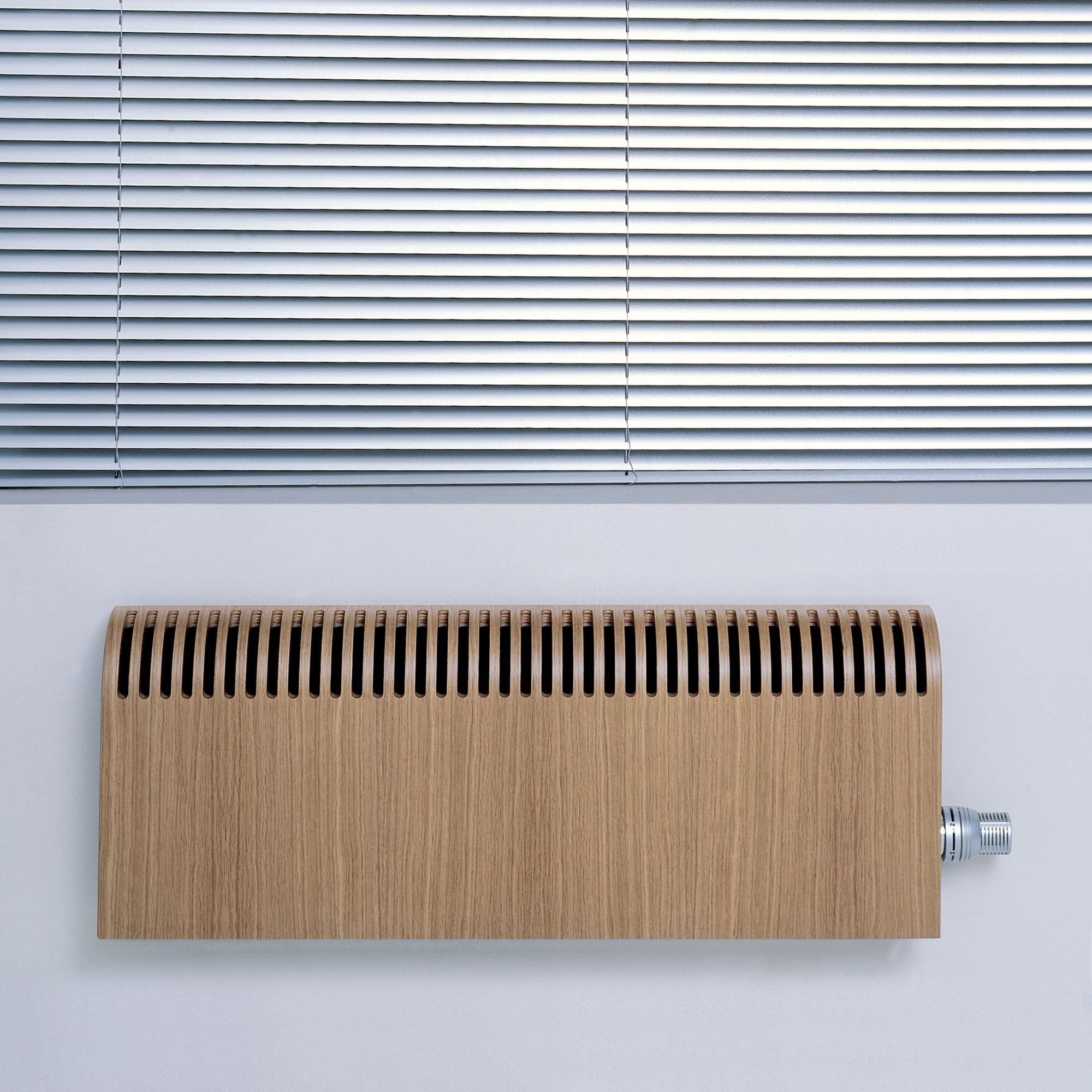 Jaga Knockonwood Horizontal Designer Radiator, (W)1400mm x (H)300mm