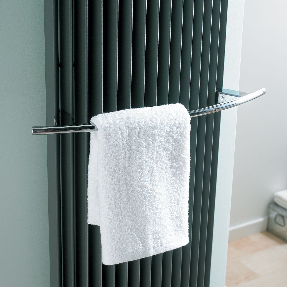 Over radiator towel online rail b&q