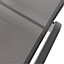 Janeiro Steel grey Metal Armchair