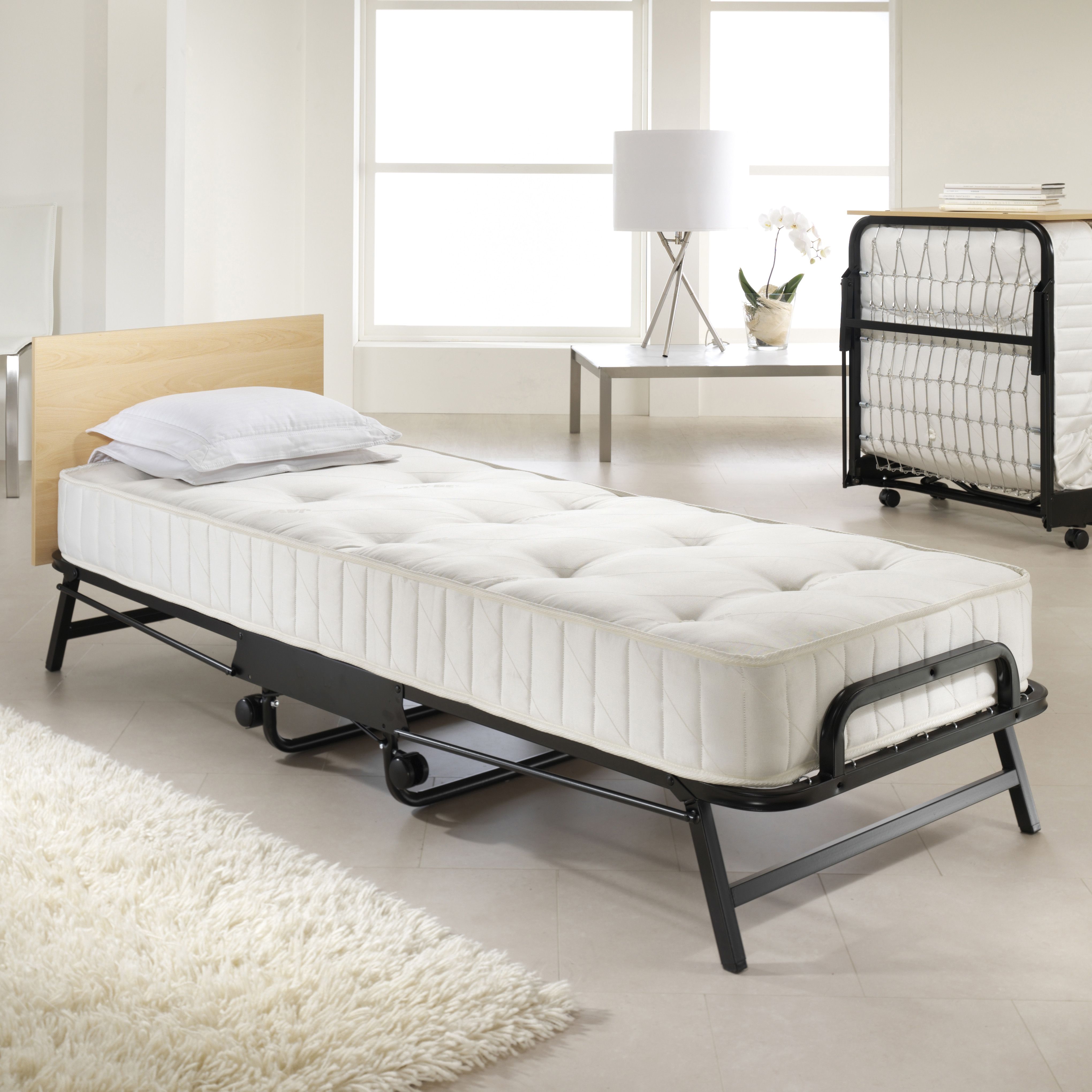 Jay-Be Crown Small single Folding Bed with Deep sprung mattress