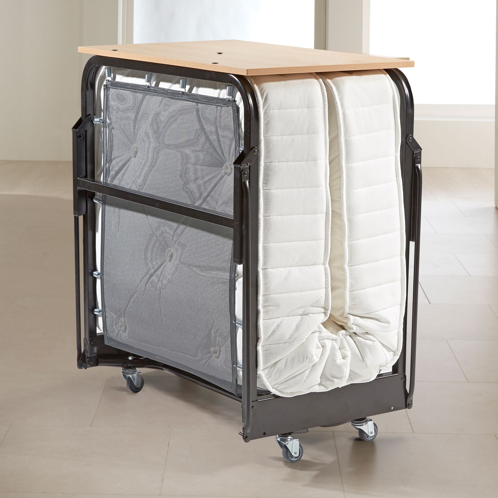 Jay-Be Crown Small single Folding Bed with Deep sprung mattress
