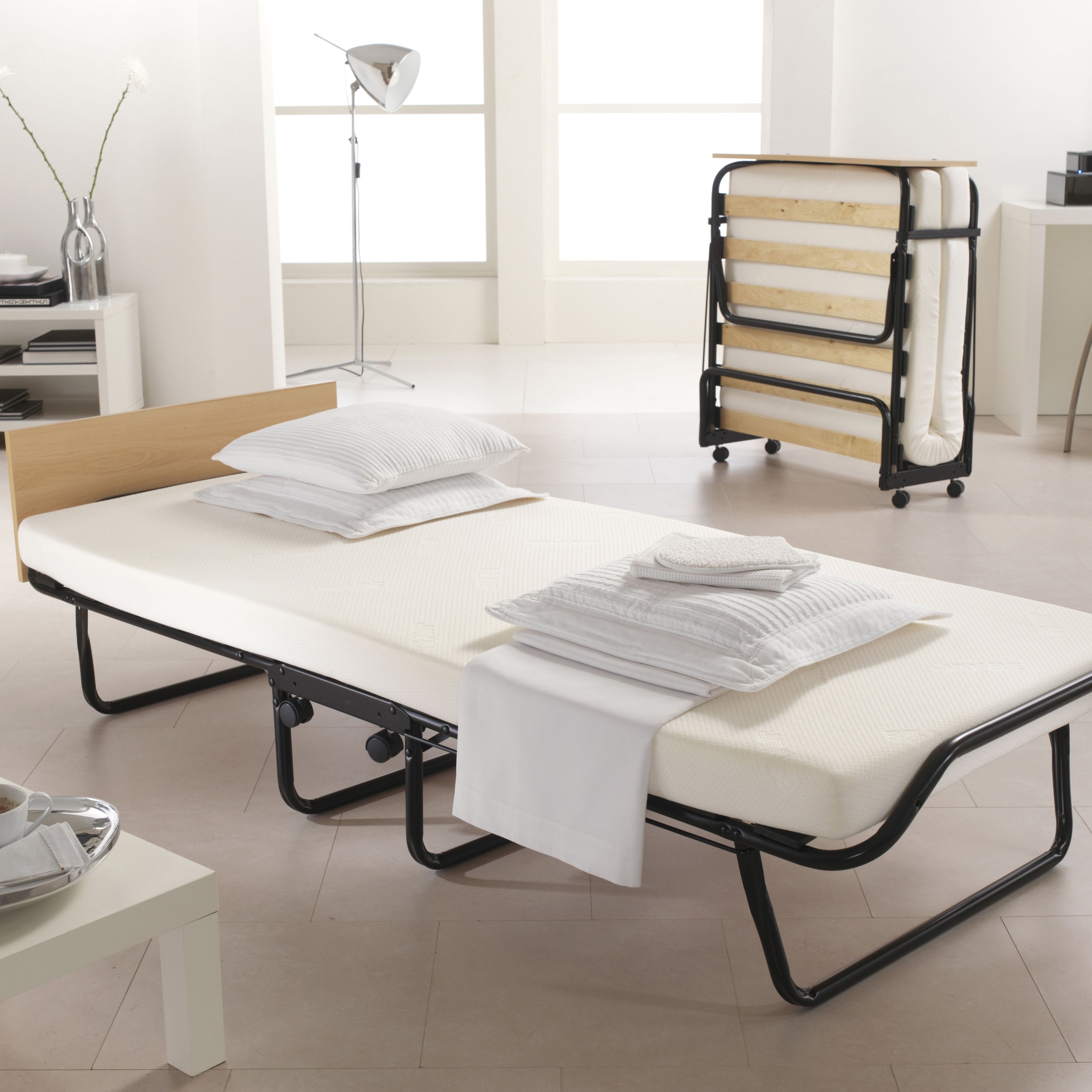 Jay-Be Impression Single Folding Bed with Memory foam mattress