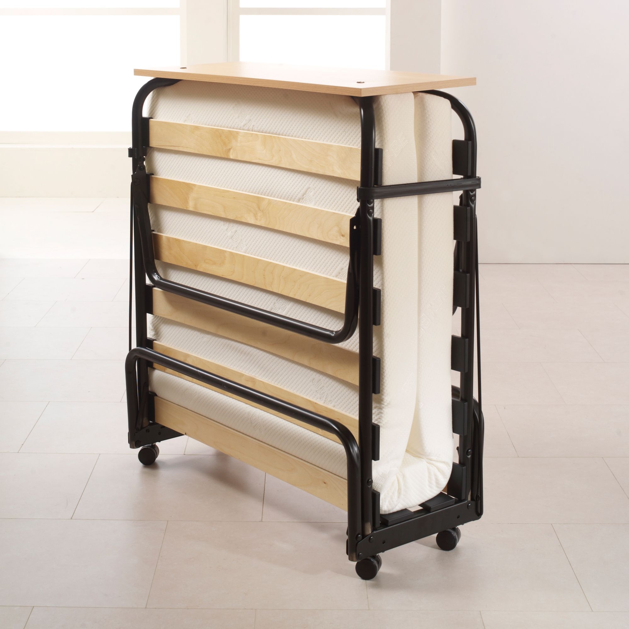 Jay-Be Impression Single Folding Bed with Memory foam mattress