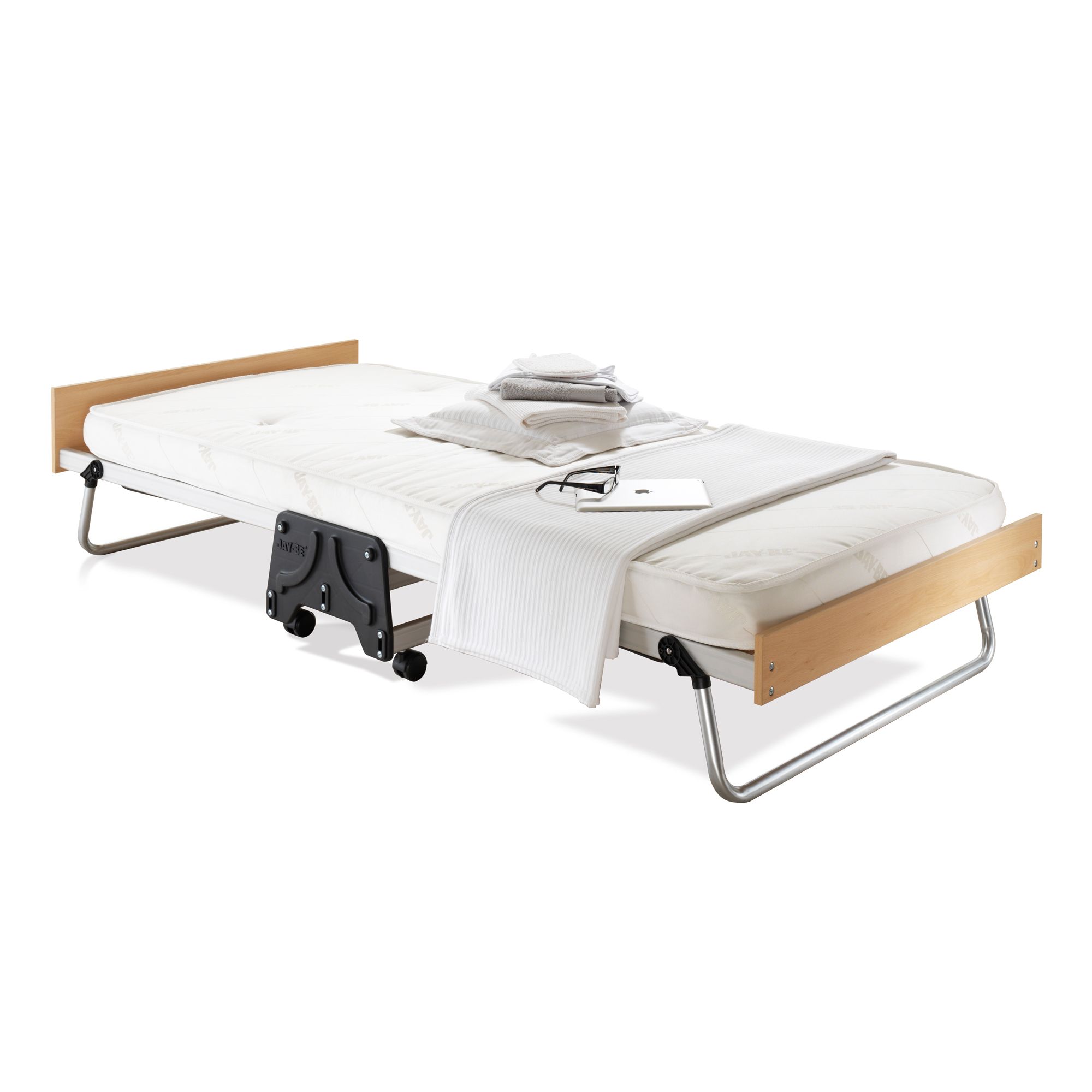 Jay-Be J-Bed Single Folding Rollaway Bed with Airflow mattress