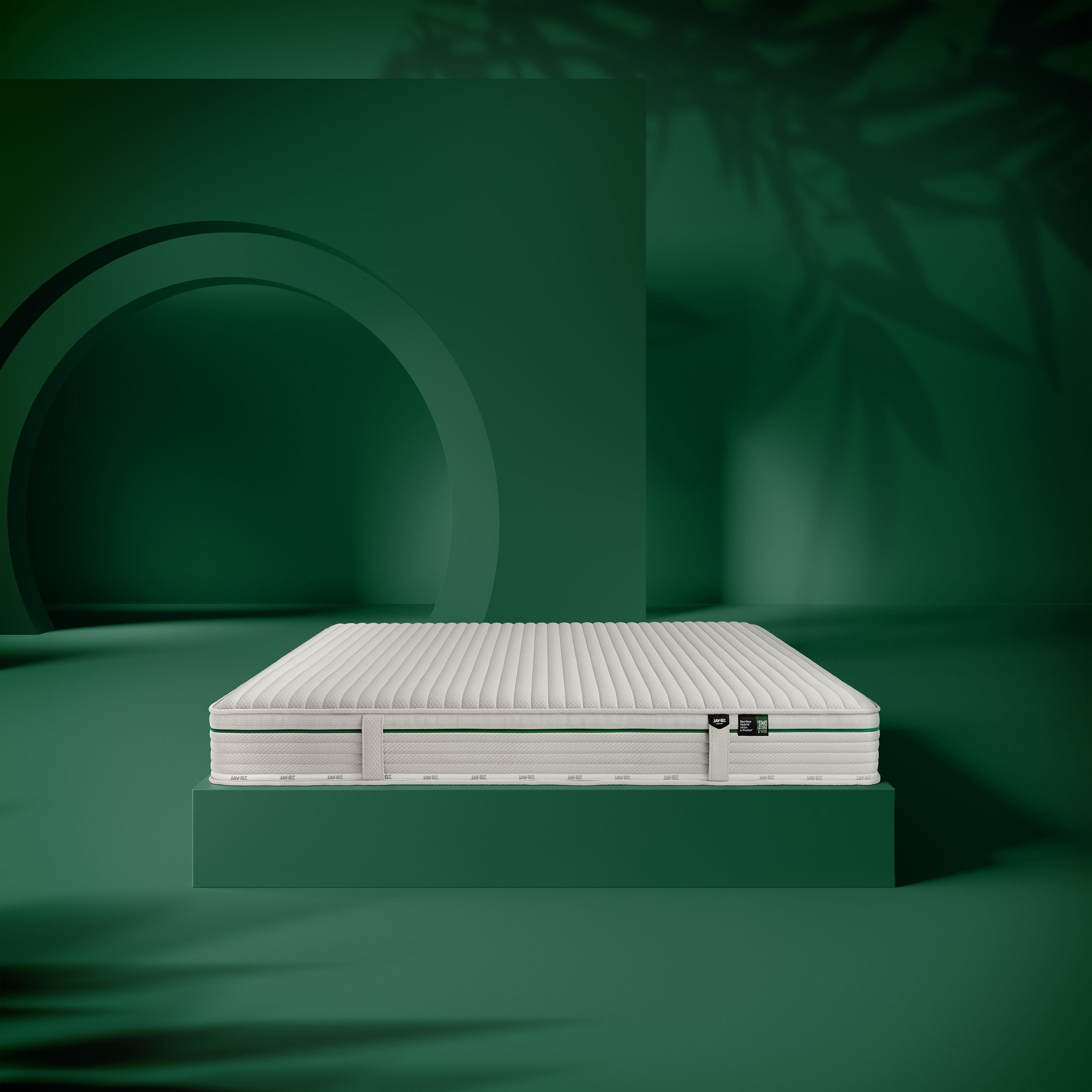 Jay-Be Natural bamboo 2000 Pocket sprung King Mattress