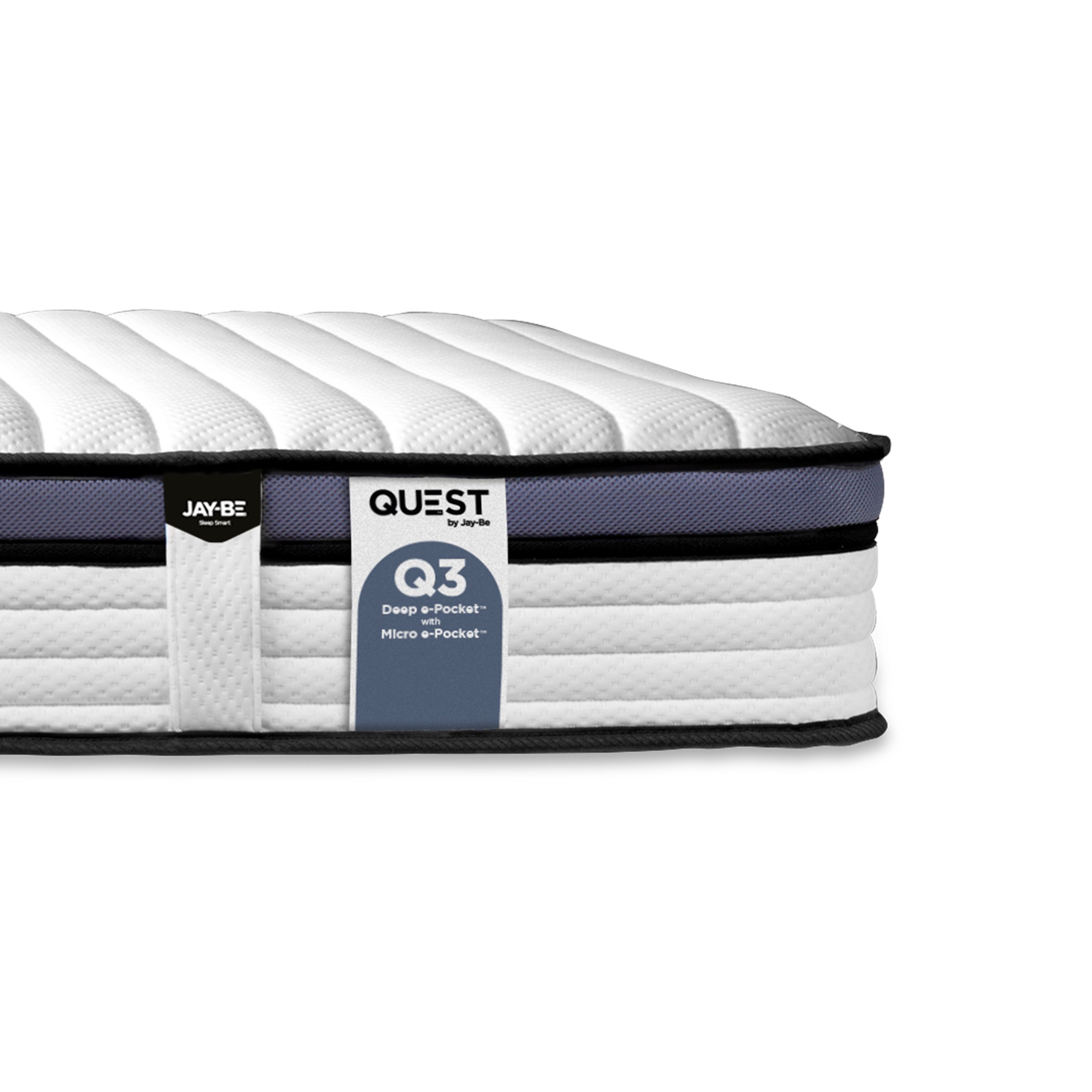 Jay-Be Quest Q3 Pocket sprung Single Kids Mattress