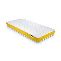 Jay-Be Simply Kids Yellow Foam free Anti-allergy Pocket sprung Single Mattress