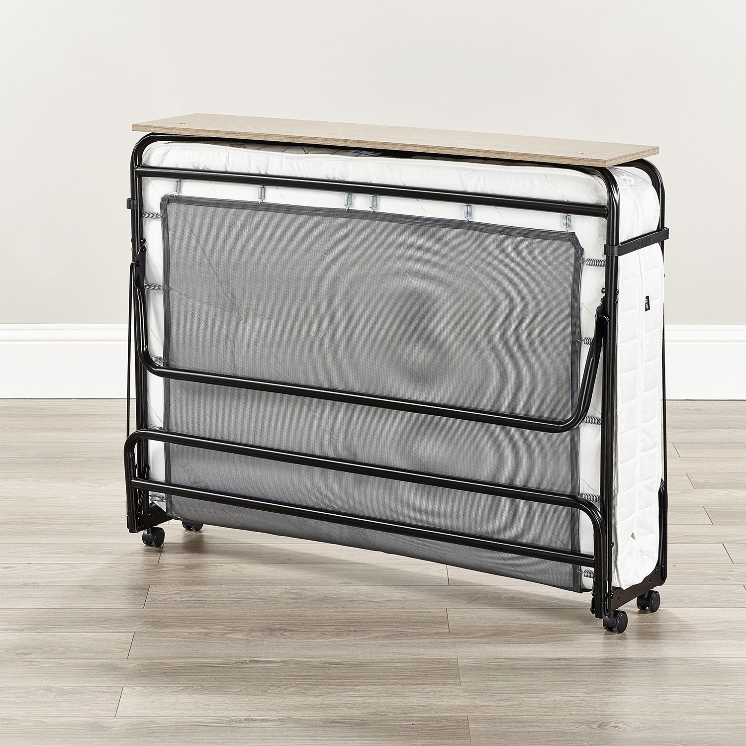 Jay-Be Supreme Small double Folding Rollaway Bed with Pocket sprung mattress
