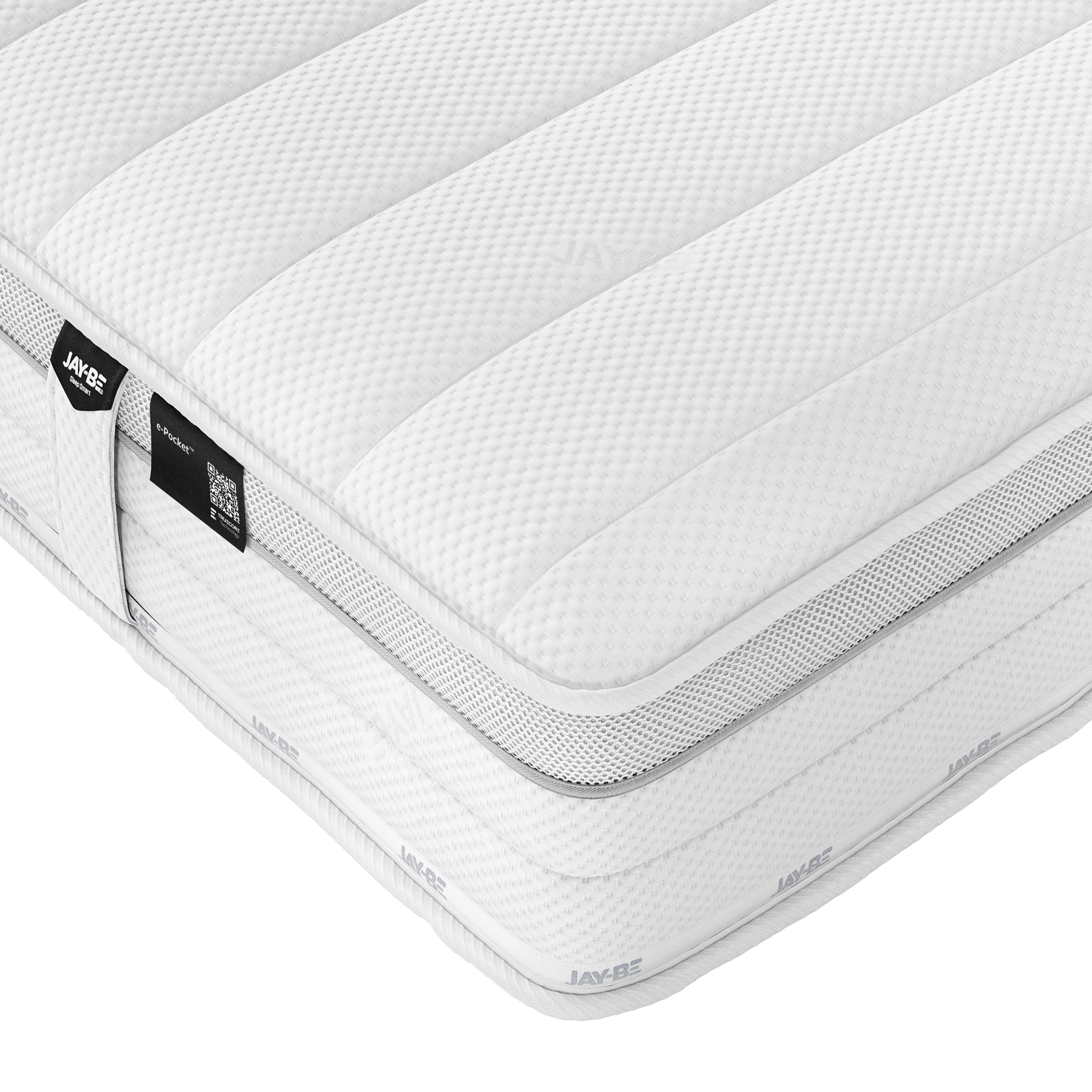 JayBe Truecore 1000 Pocket sprung Single Mattress DIY at B&Q