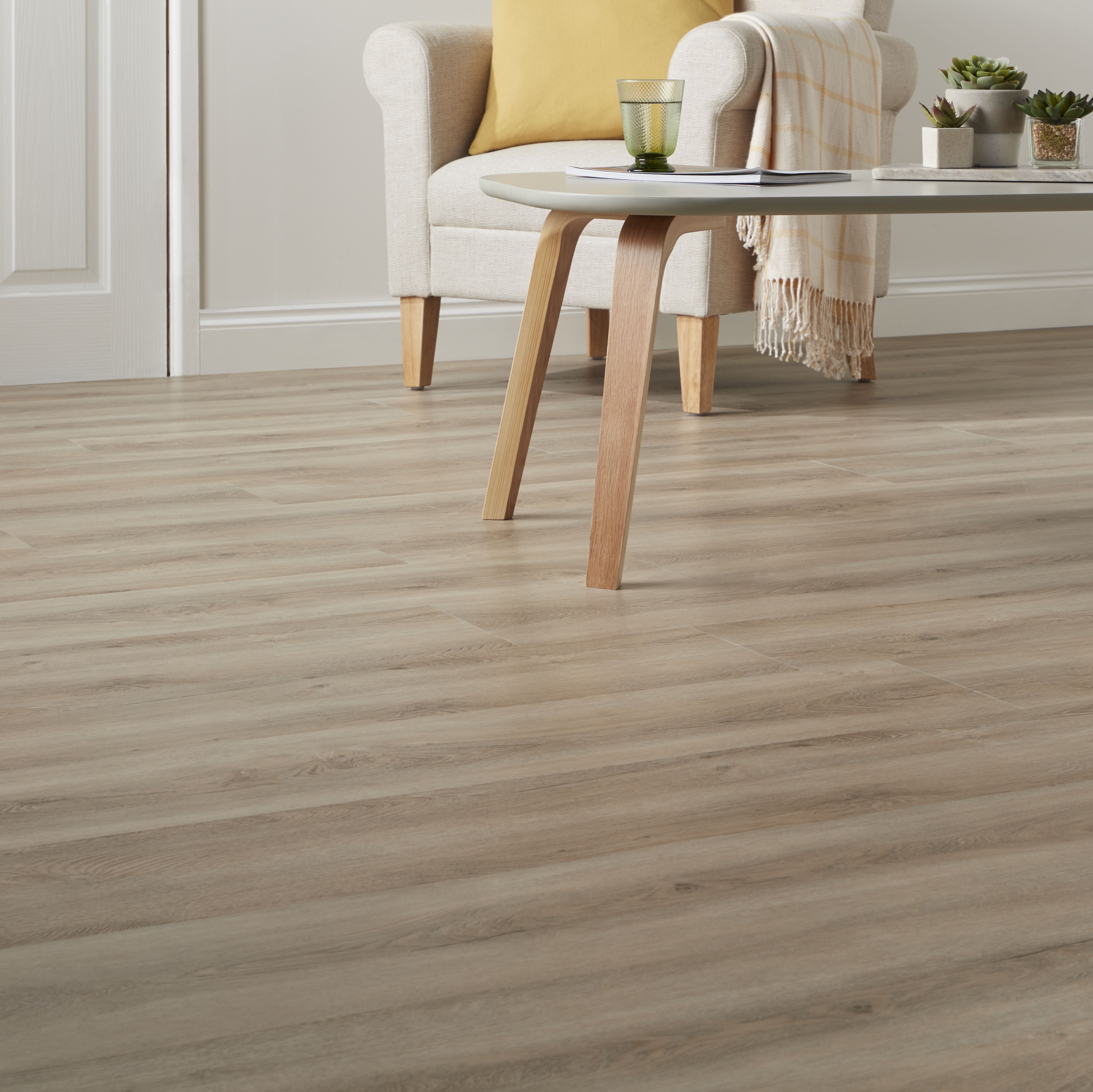 Jazy Dark Wood effect Planks Sample of 1 - 4